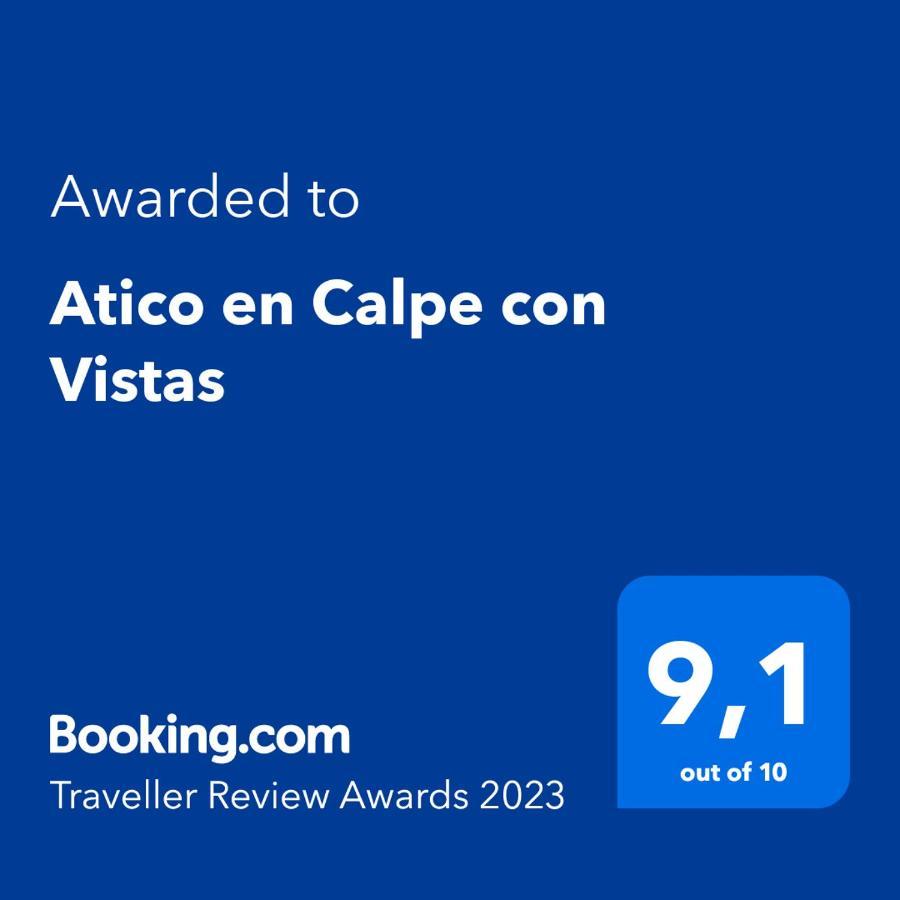 Atico En Con Vistas Appartement Calpe